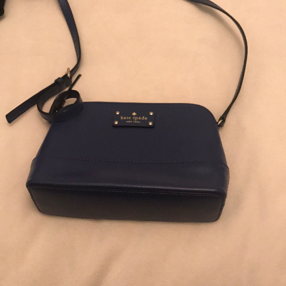 Kate spade little blue purse super cute